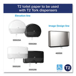 Advanced Mini-Jumbo Roll Bath Tissue, Septic Safe, 2-Ply, White, 3.48" X 751 Ft, 12 Rolls/carton
