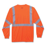 GloWear 8391 Class 3 Hi-Vis Long Sleeve Shirt, Polyester, Orange, X-Large