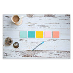 Original Pads in Beachside Cafe Collection Colors, 3" x 5", 100 Sheets/Pad, 5 Pads/Pack