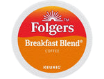 Folgers Breakfast Blend Coffee, Keurig K-Cup Pod, 96/Carton (000370677/6684CT)