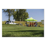 Shax 6000C Replacement Pop-Up Tent Canopy for 6000, 10 ft x 10 ft, Polyester, Lime