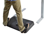 Uncaged Ergonomics Active Standing Anti-Fatigue Floor Mat, 34"L x 20"W, Black (ASM-B)