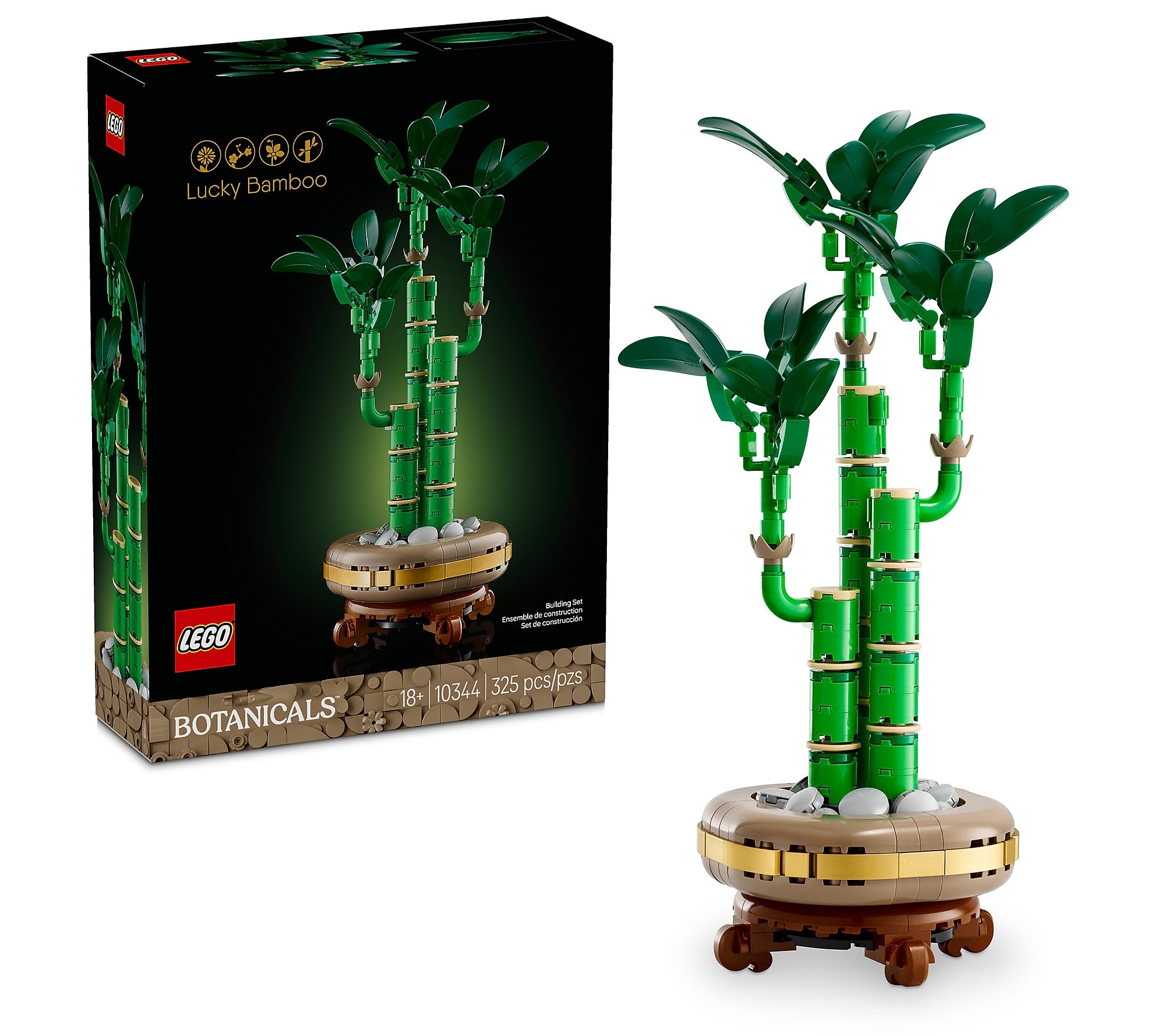 LEGO Botanicals Lucky Bamboo, 325 Pieces (10344)