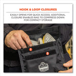 Arsenal 5180 Half Mask Respirator Waist Pack, 8.5 x 3.5 x 6.5, Black
