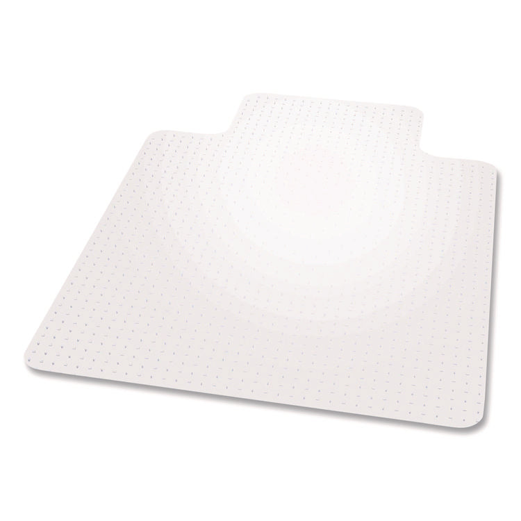 EverLife Chair Mat for Extra High Pile Carpet with Lip, 46 x 60, Clear