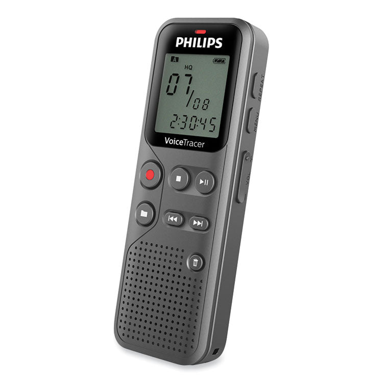 Voice Tracer DVT1120 Digital Voice Recorder, 8 GB, Black