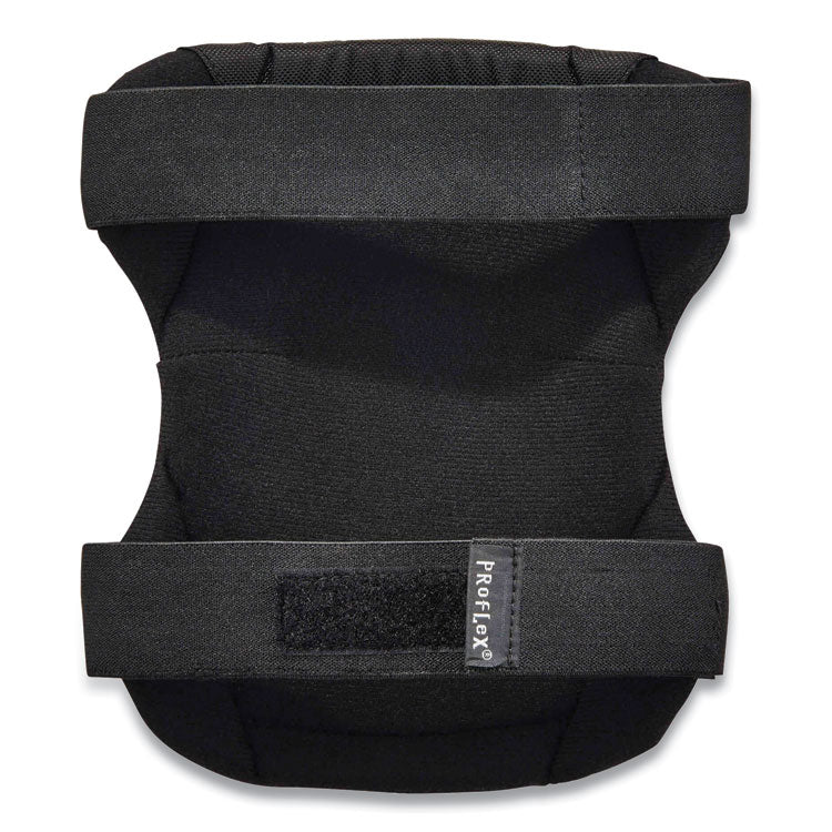 ProFlex 325HL Non-Marring Rubber Cap Knee Pads, Hook and Loop Closure, One Size Fits Most, Tan Cap, Pair