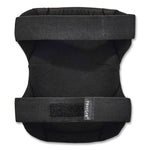 ProFlex 315HL Abrasion-Resistant Knee Pad, Long Textured White Hard Cap, Hook and Loop Closure, Pair