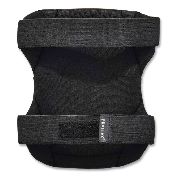 ProFlex 315HL Abrasion-Resistant Knee Pad, Long Textured White Hard Cap, Hook and Loop Closure, Pair