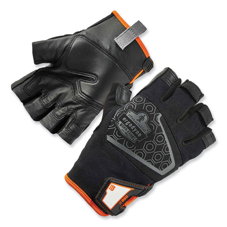 ProFlex 860 Heavy Lifting Utility Gloves, EN388: 2101X, 10.75" Long, X-Large, Black, Pair