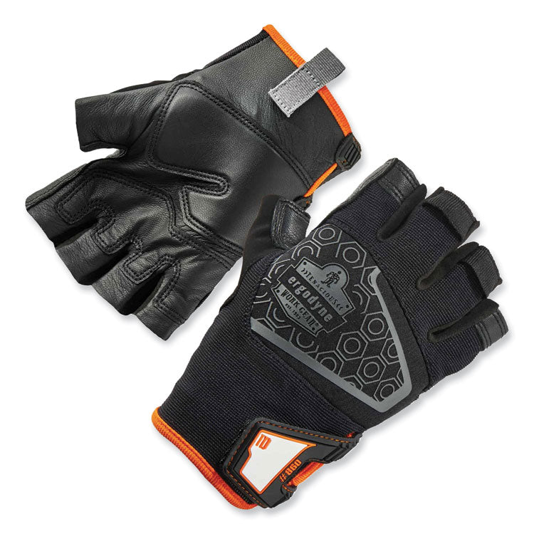 ProFlex 860 Heavy Lifting Utility Gloves, EN388: 2101X, 10.25" Long, Medium, Black, Pair