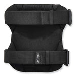 ProFlex 300 Knee Pads, Rounded Hard Cap, Buckle Closure, One Size Fits Most, White Cap, Pair