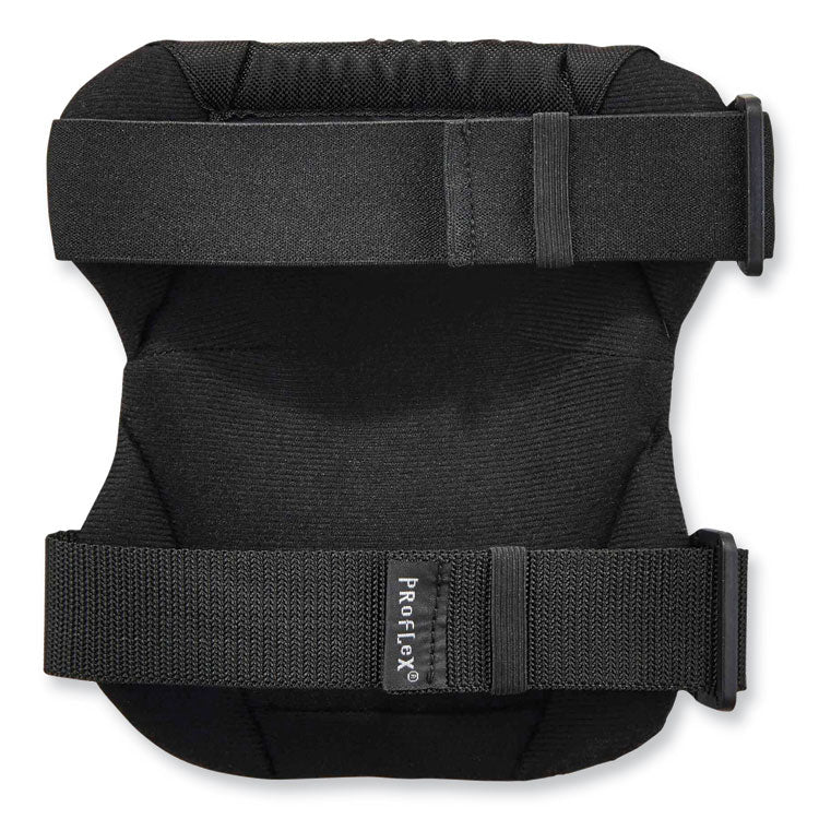 ProFlex 300 Knee Pads, Rounded Hard Cap, Buckle Closure, One Size Fits Most, White Cap, Pair