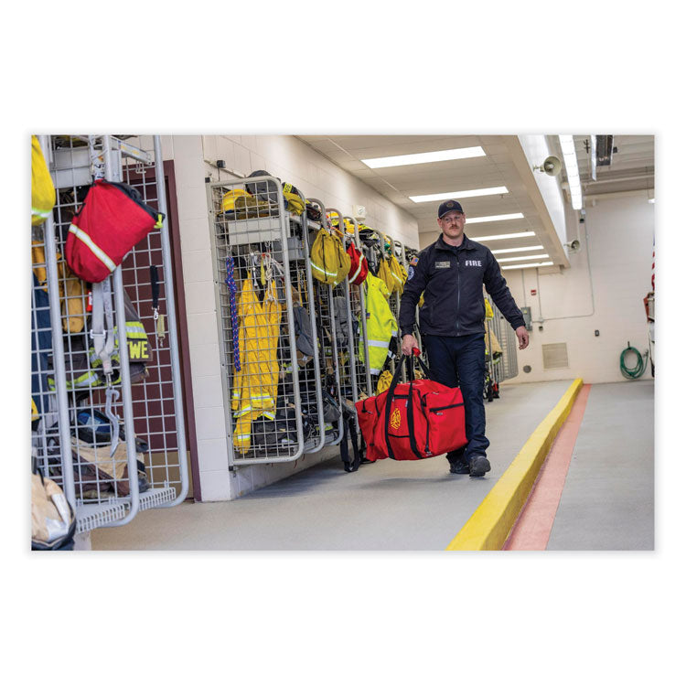 Arsenal 5005 Fire + Rescue Gear Bag, Nylon, 30 x 15 x 15, Red