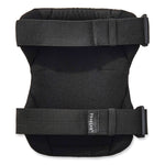 ProFlex 325 Non-Marring Rubber Cap Knee Pads, Buckle Closure, One Size Fits Most, Tan Cap, Pair