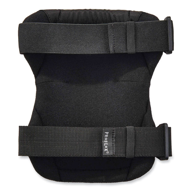 ProFlex 325 Non-Marring Rubber Cap Knee Pads, Buckle Closure, One Size Fits Most, Tan Cap, Pair