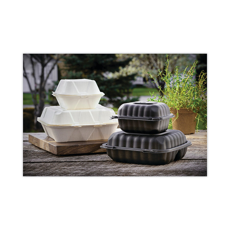 CONTAINER,HINGED,8X8,3,BK