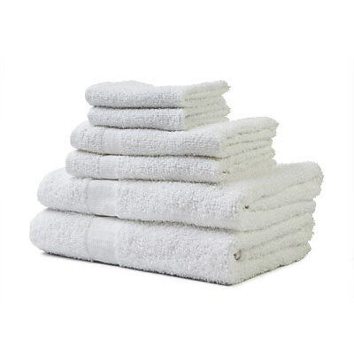 Golden Mills Premium Terry 24" x 50" Bath Towel, White, 120/Carton
