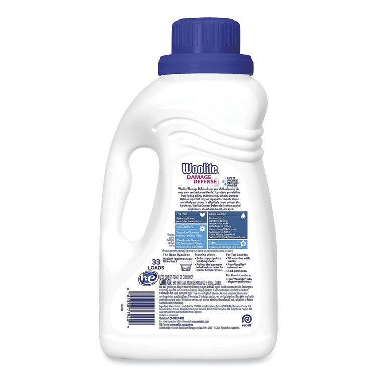 Damage Defense Laundry Detergent, Light Floral, 50 oz Bottle, 6/Carton