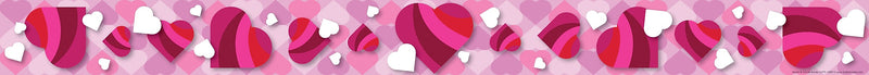 Barker Creek Double-Sided Border, 35" x 3", Hearts and Clover, 12/Pack (LL973)