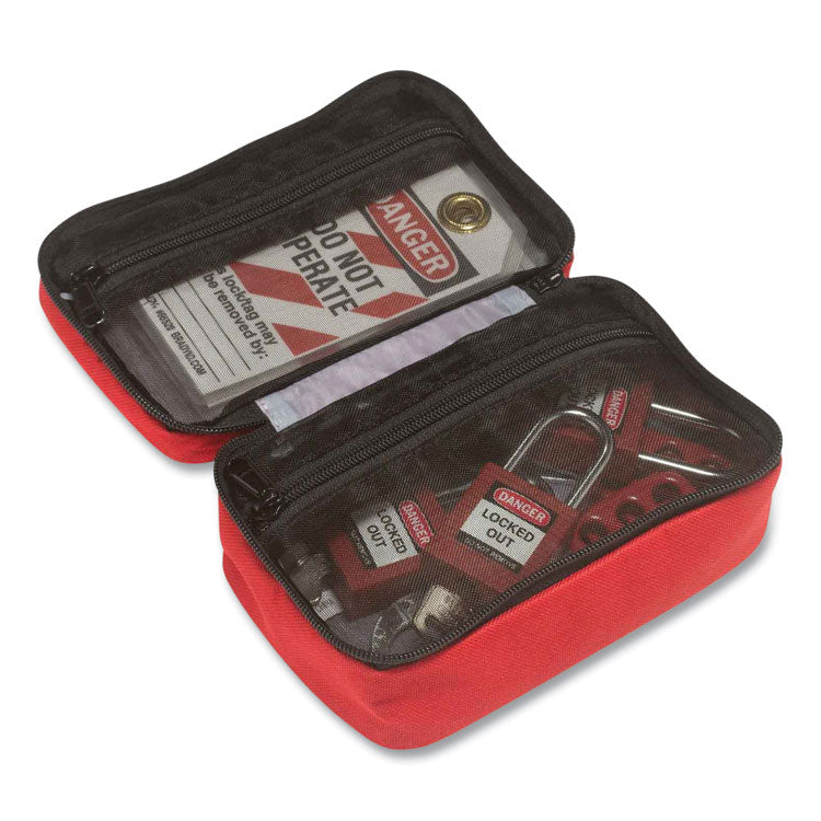 Arsenal 5876 Small Buddy Organizer, 2 Compartments, 4.5 x 7.5 x 3, Red