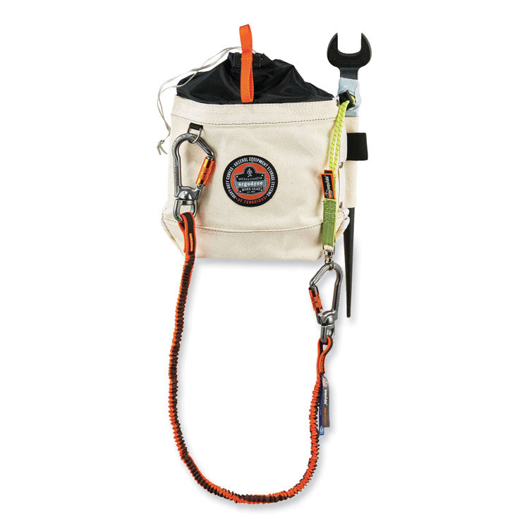 Arsenal 5725 Topped Bolt Bag, 5 x 10 x 9, Canvas, White