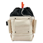 Arsenal 5725 Topped Bolt Bag, 5 x 10 x 9, Canvas, White