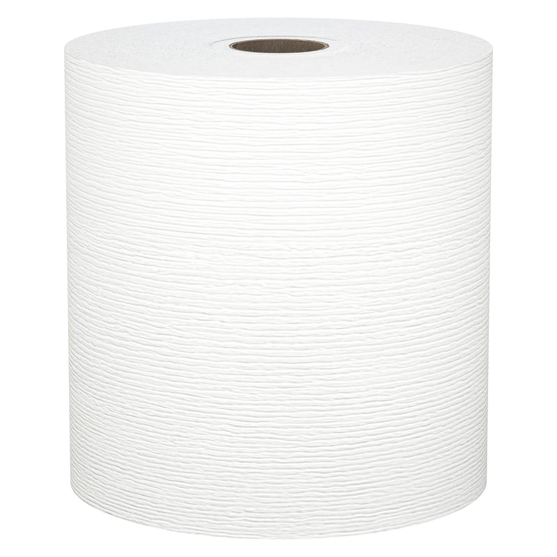 Kleenex Essential Plus+ Recycled Hardwound Paper Towels, 1-ply, 600 ft./Roll, 6 Rolls/Carton (50606)