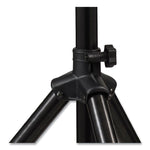Aluminum Tripod for PRA Series PA Systems, 43" to 69", Black