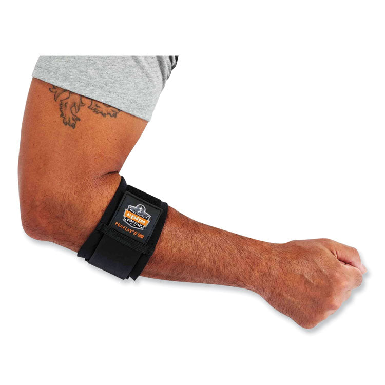 ProFlex 500 Elbow Brace Strap, Large, Black
