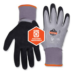 ProFlex 7501 Coated Waterproof Winter Gloves, EN388: 2131X, 10" Long, Small, Gray, Pair