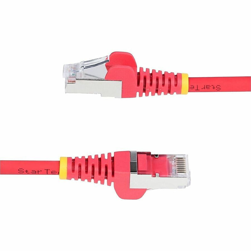 StarTech 6 ft. CAT-6a Ethernet Cable, 27AWG, Red (NLRD-6F-CAT-6a-PATCH)