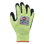 ProFlex 7041-CASE ANSI A4 Nitrile Coated CR Gloves, EN388: 4X42D, 11" Long, X-Large, Lime, 144 Pairs/Carton