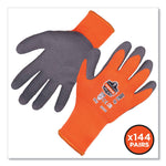 ProFlex 7401-CASE Coated Lightweight Winter Gloves, EN388: 2131X, 11" Long, X-Large, Orange, 144 Pairs/Carton
