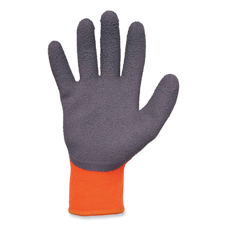 ProFlex 7401-CASE Coated Lightweight Winter Gloves, EN388: 2131X, 11" Long, XX-Large, Orange, 144 Pairs/Carton