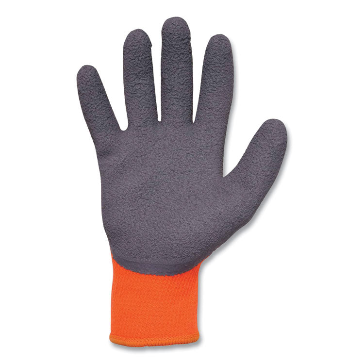ProFlex 7401-CASE Coated Lightweight Winter Gloves, EN388: 2131X, 11" Long, X-Large, Orange, 144 Pairs/Carton
