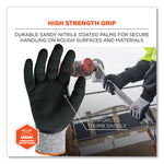 ProFlex 7031-CASE ANSI A3 Nitrile-Coated CR Gloves, EN388: 4X42C, 9.5" Long, Small, Gray, 144 Pairs/Carton