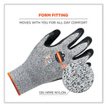 ProFlex 7031-CASE ANSI A3 Nitrile-Coated CR Gloves, EN388: 4X42C, 9.5" Long, Small, Gray, 144 Pairs/Carton