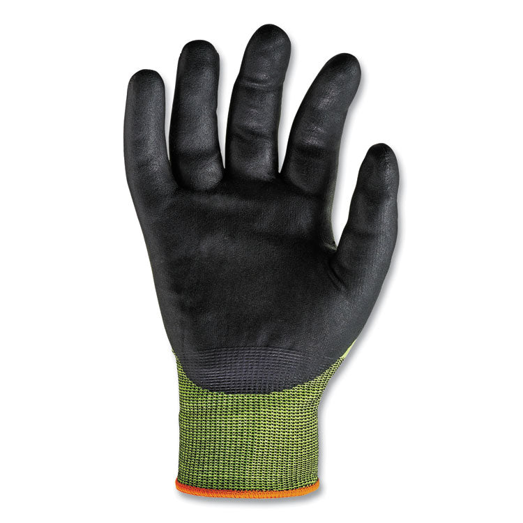 ProFlex 7022 ANSI A2 Coated CR Gloves DSX, EN388: 4342B, 8.5" Long, Small, Lime, Pair