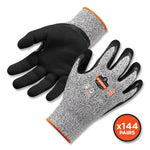 ProFlex 7031-CASE ANSI A3 Nitrile-Coated CR Gloves, EN388: 4X42C, 9.5" Long, Medium, Gray, 144 Pairs/Carton