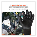ProFlex 7001-CASE Nitrile Coated Gloves, EN388: 4121X, 9.25" Long, XX-Large, Black, 144 Pairs/Carton