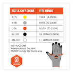 ProFlex 7031-CASE ANSI A3 Nitrile-Coated CR Gloves, EN388: 4X42C, 10.5" Long, XX-Large, Gray, 144 Pairs/Carton