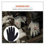 ProFlex 7501-CASE Coated Waterproof Winter Gloves, EN388: 2131X, 11" Long, XX-Large, Gray, 144 Pairs/Carton