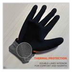 ProFlex 7551 ANSI A5 Coated Waterproof CR Gloves, EN388: 4X43E, 11" Long, XX-Large, Orange, Pair