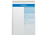 Better Office To-Do List Notepad, 7" x 10", Project-Ruled, White/Blue, 52 Sheets/Pad (25820)