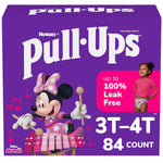 Huggies Pull-Ups Potty Training Pants, Girls 3T-4T, 84/Carton (45269)