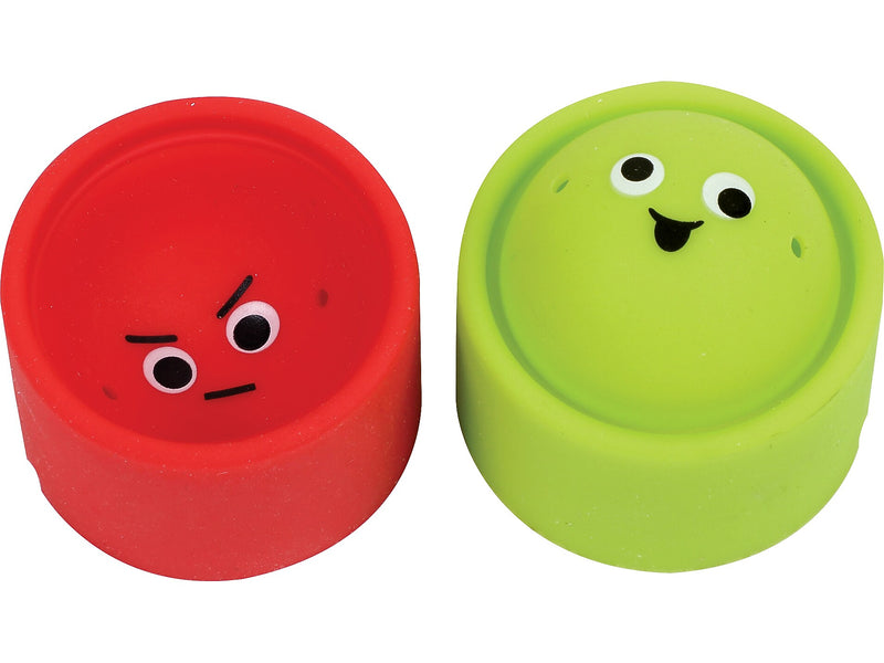 Learning Resources Rainbow Emotion Fidget Poppers, 5/Pack (LER5573)
