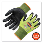 ProFlex 7022-CASE ANSI A2 Coated CR Gloves DSX, EN388: 4342B, 8.75" Long, Medium, Lime, 144 Pairs/Carton