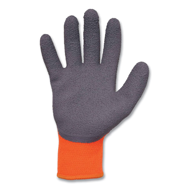ProFlex 7401-CASE Coated Lightweight Winter Gloves, EN388: 2131X, 10" Long, Medium, Orange, 144 Pairs/Carton