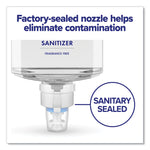 Es6 Touch Free Hand Sanitizer Dispenser, 1,200 Ml, 5.25 X 8.56 X 12.13, White
